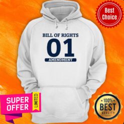 Top Bill Of Rights 01 Amendment Hoodie