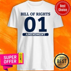 Top Bill Of Rights 01 Amendment shirt