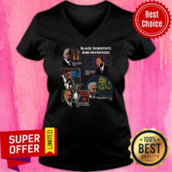 Top Black Scientists And Inventors Lewis H Latimer 1848 Percy Julian 1899 V-neck