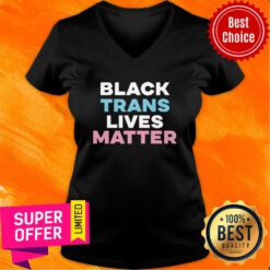 Top Black Trans Lives Matter V-neck