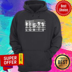 Top LGBT Liberty Guns Beer TQ Trump BBQ Hoodie