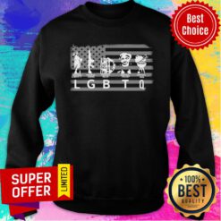 Top LGBT Liberty Guns Beer TQ Trump BBQ Sweatshirt