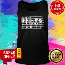 Top LGBT Liberty Guns Beer TQ Trump BBQ Tank Top