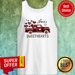 Top Nana’s Sweethearts Truck Mike Vivian Lily Christian Tank Top