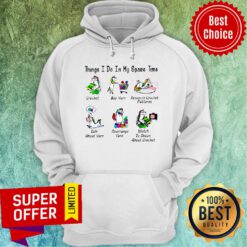 Unicorn Things I Do In My Spare Time Crochet Buy Yarn Research Crochet Patterns Hoodie