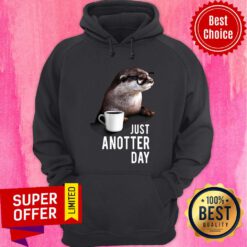 Awesome Coffee Otter Just Anotter Day Hoodie