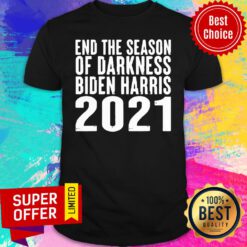 Awesome End The Season Of Darkness 2021 Shirt