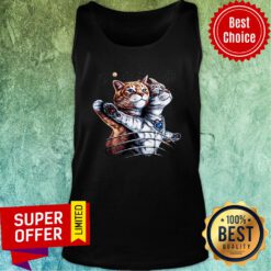 Awesome Titanic Cat Tank Top