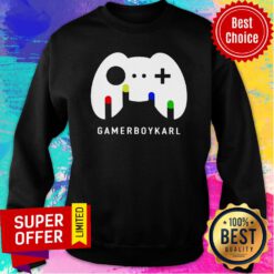 Funny Gamerboykarl Twitch Sweat Crewneck Sweatshirt