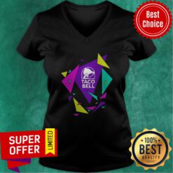 Funny Gavin Dempsey Taco Bell Geometric Logo V-neck