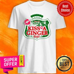 Funny Kiss A Ginger Day Jan 12th Shirt