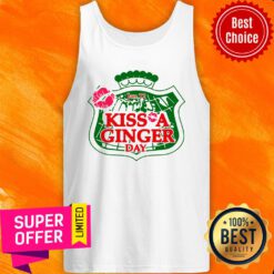 Funny Kiss A Ginger Day Jan 12th Tank Top