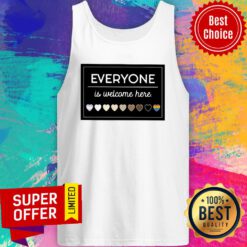 Funny LGBT Everyone Is Welcome Here Tank Top
