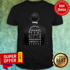 Funny Obama The Greatest Of All Time President America Finest Shirt