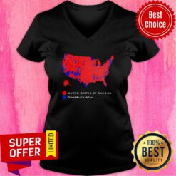 Funny United States Of America Dumbfuckistan V-neck