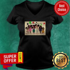 Good God Says You Are Beautiful Vingue Lovely Special Chosen Strong V-neck