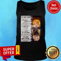 Lion To My Son I Closed My Eyes For But A Moment And Suddenly A Man Stood Tank Top