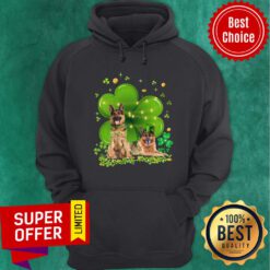 Nice German Shepherd Shamrock St Patrick's Day Hoodie