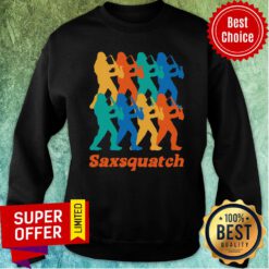 Nice Saxsquatch Sweatshirt