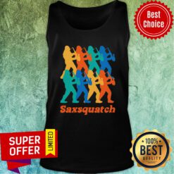 Nice Saxsquatch Tank Top