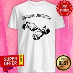 Official Boomers Finally Die Nihilist Shirt