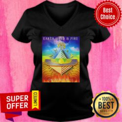 Official Earth Wind & Fire Greatest Hits V-neck