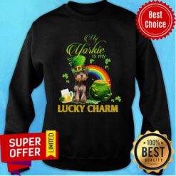 Official My Yorkie Is My Lucky Charm Sweatshirt