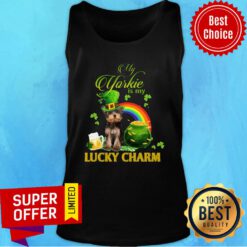 Official My Yorkie Is My Lucky Charm Tank Top