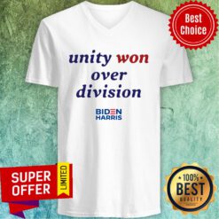 Official Unity Won Over Division Biden Harris V-neck
