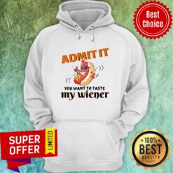 Premium Admit It You Want To Taste My Wiener Hoodie