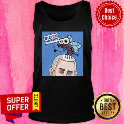 Premium Fly On Mike Pence Head Biden Harris Tank Top