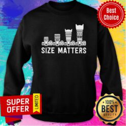 Premium Lens Size Matters Sweatshirt