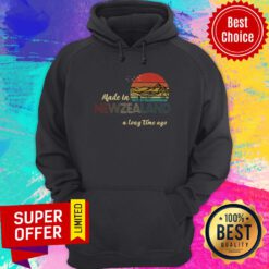 Premium Made In New Zealand A Long Time Ago Vintage Retro Hoodie
