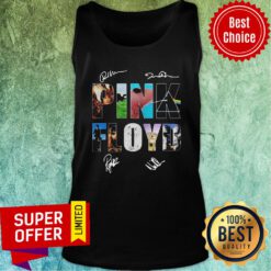 Premium Pink Floyd Signature Rainbow Tank Top
