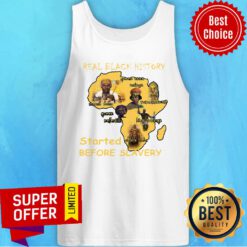 Premium Real Black History Started Before Slavery Tank Top