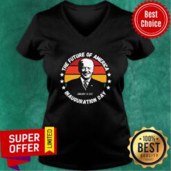 The Future Of American Inauguration Day January 20 2021 Joe Biden Vintage V-neck