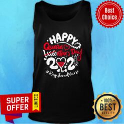 Top Happy Quarantined Valentine's Day 2021 Nurse Life Tank top