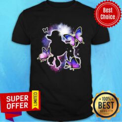 Top Poodle Light Butterflies Shirt