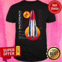 Top The Expanse Razorback Ship Tee Shirt