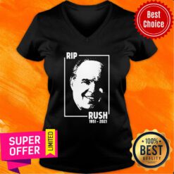 Awesome Rip Rush Limbaugh 1951-2021 V-neck