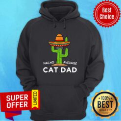 Cat Pet Owner Humor Meme Quote Saying Cat Dad Hoodie