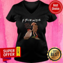 Offiical Friends Bobby Is Happy To Have A new Friends V-neck
