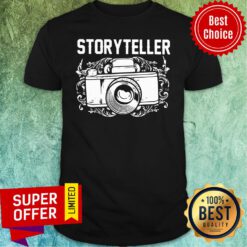 Premium Camera Photographer Storyteller Shirt