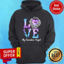 Premium Love Son My Guadian Angel Hoodie