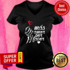 Premium Más Amor Por Favor V-neck