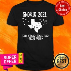 Premium Texas I survived Snovid 2021 Shirt