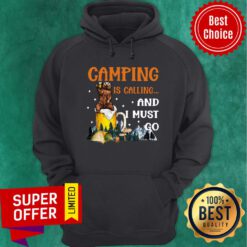 Awesome Camping Beer Is Calling And I Must Go Hoodie