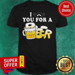 Funny I Mustache You For A Beer Shirt