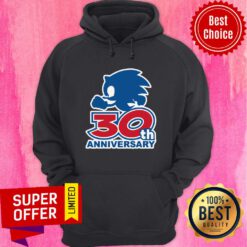 Funny Sonic 30th Anniversary Hoodie