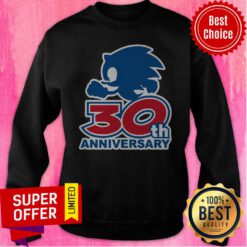 Funny Sonic 30th Anniversary Sweatshirt